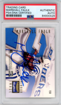 1995 Skybox Marshall Faulk Signed PSA Authentic Autograph Indianapolis Colts - £81.31 GBP