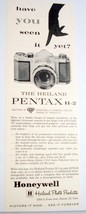 1958 Ad Honeywell Heiland Pentax H-2 Camera Have You Seen It Yet?  - $7.99
