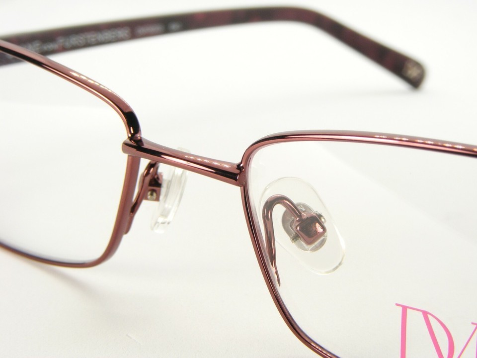 NEW Diane von Furstenberg DVF 8003 641 BURGUNDY EYEGLASSES FRAME 53-16-135mm Item image 6