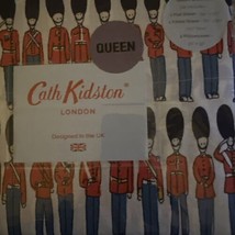 CATH KIDSTON LONDON GUARDS 4pc QUEEN SHEET SET MULTI COLOR  BNIP BEAUTIFUL - $82.60