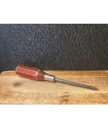 Rare Collectible Chevron Brand Phillips Head Screwdriver A-246 6&quot; Wood H... - $322.44 MXN