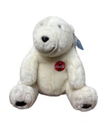 Vintage 1995 Coca-Cola Polar Bear Stuffed Animal Plush Collectible Rare Tag - €16,12 EUR