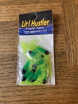 (1) Southern Pro Bait Litl Hustler Crappie Tube Blk Grn Chart 10pk - £5.99 GBP