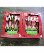 (2) Brach&#39;s Red &amp; White PepperMint Candy  Canes, 5.3 Oz. 12 ct.  See Below - $294.27 MXN