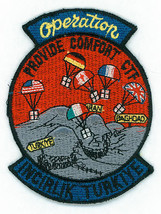 OPERATION PROVIDE COMFORT, COMBINED TASK FORCE, INCIRLIK, PATCH, COLOR, ... - $279.59 MXN