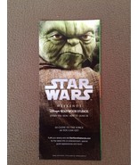 Disney World Star Wars Weekends Brochure!!! - £7.86 GBP