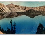 Cratere Lago National Park Oregon O Mano Colorato Fototipia Cartolina N25 - $4.50