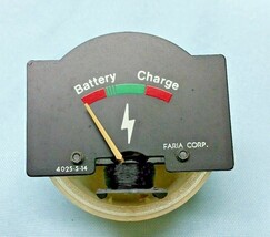 302-1382 ONAN BATTERY CHARGER GAUGE METER FARIA 4025-5-14 NOS - $19.72