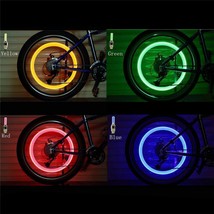 2pcs Motion Sensors Safety High Bright Bike Car Tire Neon LED Flash Light Lamp U - £6.74 GBP