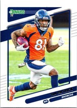 2021 Donruss Tim Patrick #186 Denver Broncos - $1.77