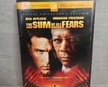 The Sum of All Fears (DVD, 2002) Widescreen - £4.47 GBP