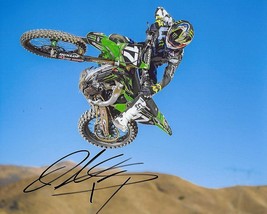 Joey Savatgy supercross motocross signed autographed Monster 8x10 photo COA.. - £50.38 GBP