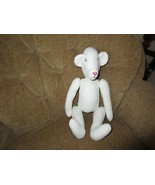 Unused HAND CRAFTED &amp; HAND QUILTED Moveable Limbs &amp; Head TOY ANIMAL - 15... - £9.03 GBP