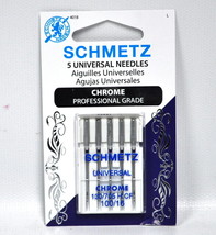 Schmetz Chrome Universal Needle 5 ct, Size 100/16 - £4.71 GBP