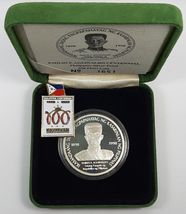 1998 Philippines EMILIO AGUINALDO CENTENNIAL 500 PISO SILVER COIN PROOF ... - £813.06 GBP