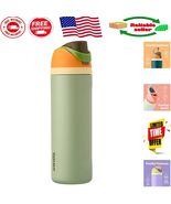 FreeSip 24 Oz Insulated Stainless Steel Water Bottle with Straw - Camo Cool - $1,107.60 MXN