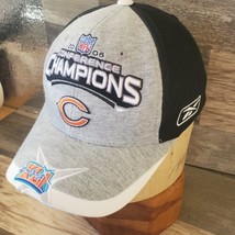 Chicago Bears Hat Cap Mens Adjustable Gray 2006 Conference Champions EUC - £9.22 GBP
