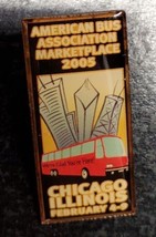 American Bus Association Marketplace 2005 Pin - Chicago Illinois - £6.69 GBP