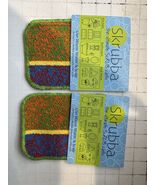 Wet-it! Skrubba 2-Pack Reusable Dish Scrubbers – Non-Scratch Scouring Pads  - $12.00