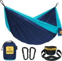 Wise Owl Outfitters Camping Hammock - Camping Essentials, Portable, And Travel - £33.12 GBP