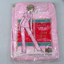 New Vtg 60s Kmart 2 Pc Pajama Pink Top Long Bottom Size 40 USA Made Nylon Sheer - £21.96 GBP