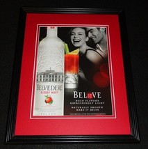 2014 Belvedere Bloody Mary Vodka Framed 11x14 ORIGINAL Advertisement - $34.64