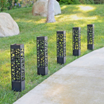 Tommy Bahama Led Solar Pathway Footpath Lights Driveway Walkway Garden Outdoor ~ - $68.99