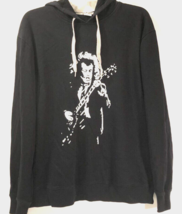 $25 Angus Young AC/DC Black Hiclol Rock Roll Metal Pullover Sweatshirt Hoodie L - £26.42 GBP