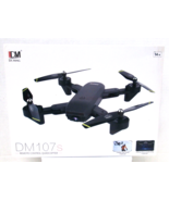 Drone Folding Dual Camera Aircraft DM107S Optical Flow Positioning 4K HD... - £29.75 GBP