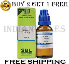 SBL Rumex Crispus Dilution 30 CH (30ml) Homeopathic Drop Buy 2 Get 1 Free - £15.17 GBP