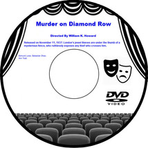 The Squeaker or Murder on Diamond Row 1937 DVD Crime Mystery Film Edmund Lowe - £3.98 GBP