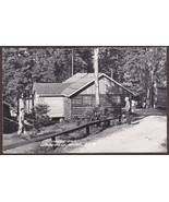 Cedarville, MI RPPC Trails End Tourist Log Cabins Real Photo Postcard #2... - $232.19 MXN