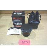 Ricoh Teleconverter TC-200M Zoom fo Mirai (NOS/NIB)  - $385.00