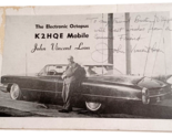 1963 Mobile Radioamatore IN Speciale Cadillac Libretto Il Elettronico Oc... - $103.44