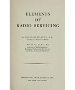 Elements of Radio Servicing by William Marcus and Alex Levi 1947 PDF on CD - $326.47 MXN