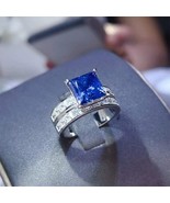 3 Carat Moissanite 925 Sterling Silver Ring - $5,830.27 MXN