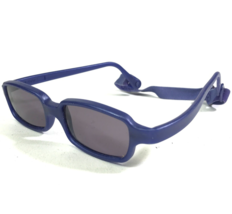 Miraflex Sunglasses NEW BABY 2 Purple Rectangular Frames with Purple Lenses - $58.72