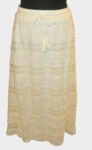 Torrid Ivory Lace Pull On Boho Maxi Skirt Plus 6X 30 - £31.65 GBP