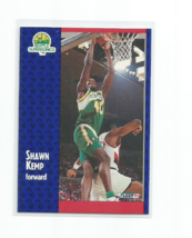 Shawn Kemp (Seattle Supersonics) 1991-92 Fleer Basketball Card #192 - £5.42 GBP