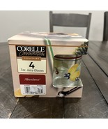 Corelle Coordinates “Abundance” 7oz Juice Glasses Set Of 4 Fruit - €25,41 EUR