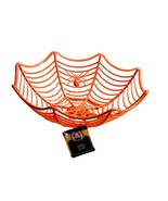 Fruit Basket Halloween Spider Web Shape - Fruit Bowl Multi-purposes 11In... - $16.71