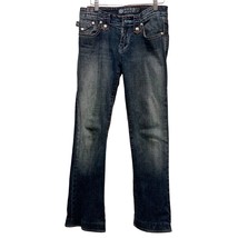 Rock &amp; Republic Jeans Dark Wash Flare Boot Cut #1417  Size 27 Mid Rise D... - £17.36 GBP