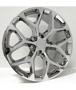 Chrome 22&quot; Snowflake Wheels Rims For Chevy Silverado Suburban Tahoe Z71 ... - €1.124,82 EUR
