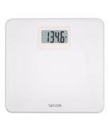 Body Weight Digital Plastic Bathroom Scale By Taylor, White. - $34.94