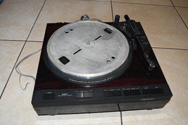 Vintage Denon DP-47F Turntable-powers on- as is for parts or restoration... - $7,005.73 MXN