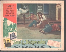 Last of the Desperados 11&quot;x14&quot; Lobby Card #5 James Craig Jim Davis - $48.50