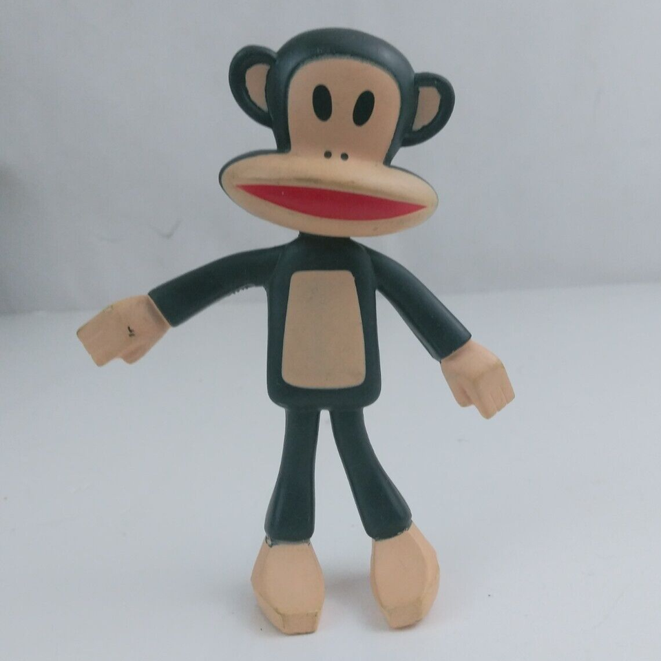 Paul Frank #1 Julius Bendable 4.25&quot; Monkey McDonald&#39;s Toy - $5.93