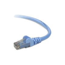 BELKIN - CABLES A3L980-01-BLU-S 1FT CAT6 BLUE SNAGLESS RJ45 M/M PATCH CBL - $20.74