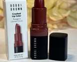 Bobbi Brown Crushed Lip Color - Cranberry - Travel Mini .07oz 2.25g NIB ... - $10.84