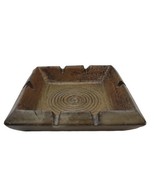 Vintage Pottery  Square Ashtray 7.25in x 7.25in - £54.99 GBP